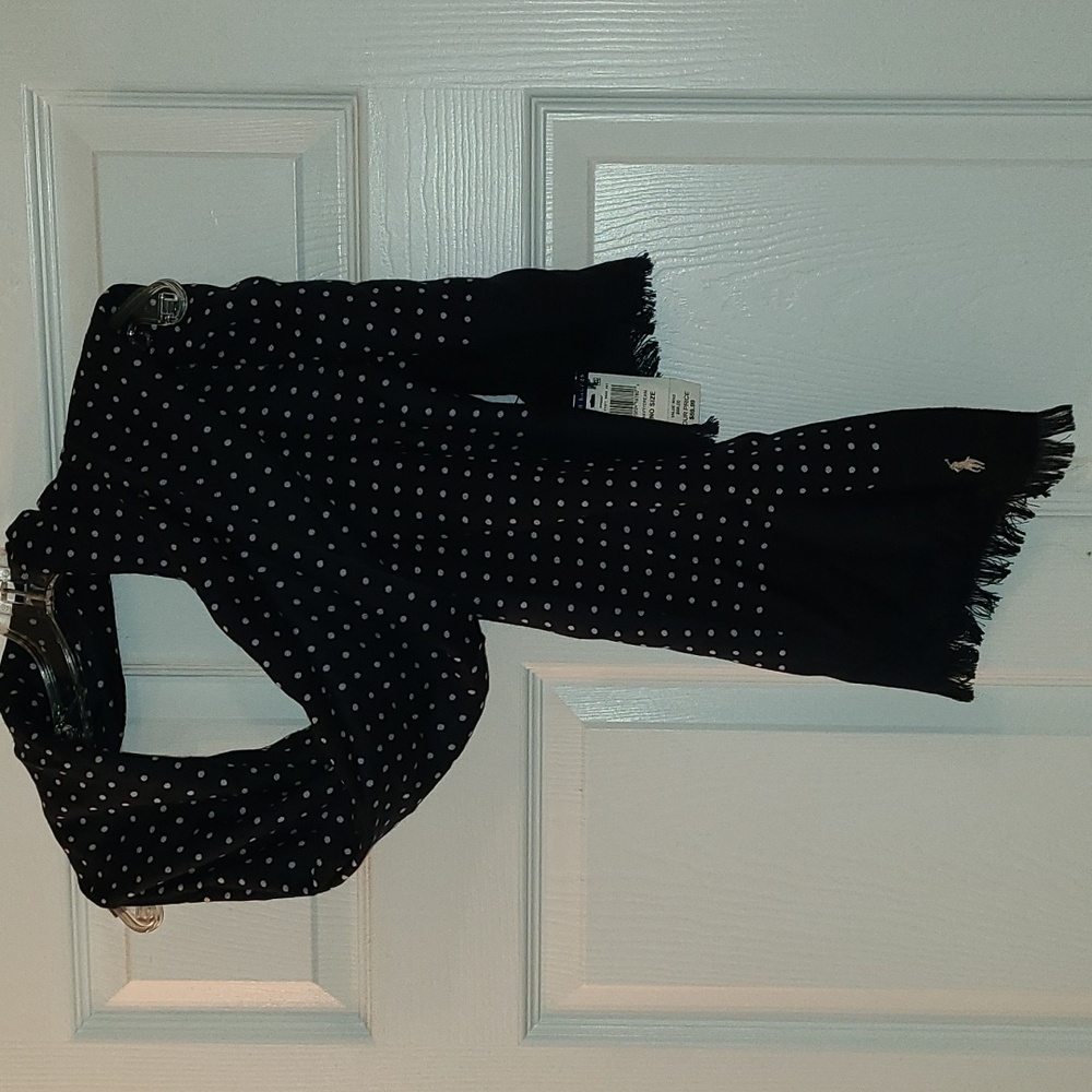 NWT Polo Ralph Lauren Scarf. 22x70